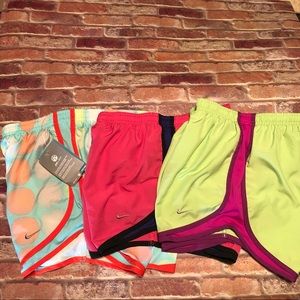 3 pair of Nike Running Shorts Bundle